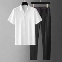 Remi - Outfit Set mit kurzen Ärmeln – Weiß