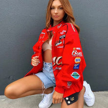 Oversized Hip-Hop Streetjacke für trendbewusste Frauen – Stil 2