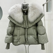 Rena | Dicke Winterjacke für Frauen – Grün