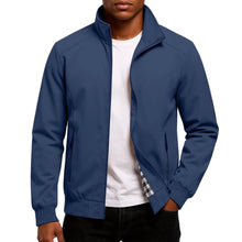 Zynkal – Bomberjacke MIT Stehkragen – Blau