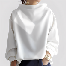 Twyla - Weit geschnittener Pullover – Weiß