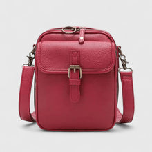 Elegante Schultertasche Damen – Dunkelrot