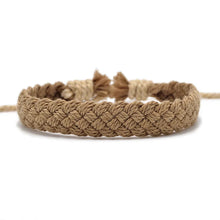 Gjergj – Modisches Seilarm Band – Braun