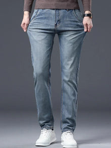 Walker™ | Casual Denim-Jeans – Blau