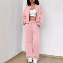 Zweiteiliges Lounge-Set | Bequemer Schnitt | Sportlich-lässiger Look – Rosa
