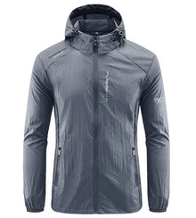 Thomas | Hochwertige Windbreaker-Jacke – Dunkelgrau