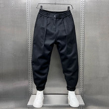 MARCELLO™ | Elegante Mélange-Hose – Schwarz
