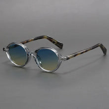 Saskia | Klassische Runde Sonnenbrille – Grau