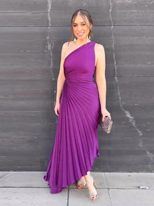 Regina™ – Damen Satin Kleid für Festliche Anlässe Elegante Passform – Rosa