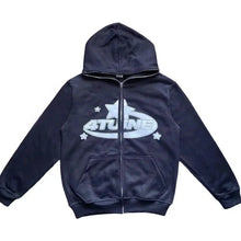 Fabian | Zip-up – Marineblau