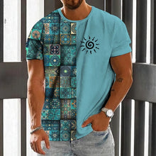 Hensly - Trendiges Tribal Muster Freizeit Oberteil – Farbe 1
