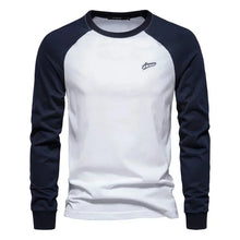 Lambert | Longsleeve mit Raglanärmeln – Weiß