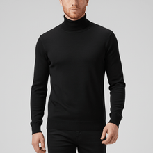 Slim-Fit-Rollkragenpullover - Friedrich – Schwarz