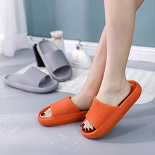 Aiko - Bequeme Damen Cloud Hausschuhe – Orange