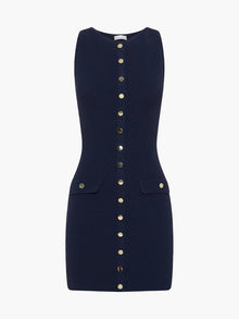 Georgia Mini Kleid – Marine