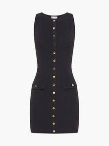 Georgia Mini Kleid – Schwarz