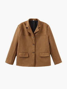 ROMY | WILDLEDERJACKE – Braun