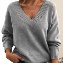 Softhaze™ – Feiner Kaschmir-Pullover in Modernem Design – Grau