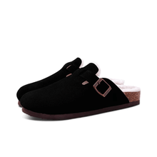 SoleSoothe™ – Orthopädische Hausschuhe Damen mit Fußbett – Schwarz