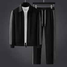 Claudix | Stretch Schwarzes Sport-Set – Schwarz