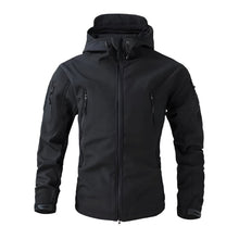 StormGuard™ – Robuste Softshelljacke für Herren – Schwarz