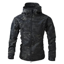 StormShield™ – Robuste Herren Softshelljacke mit Kapuze – Schwarz