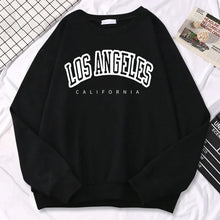 Damen-Sweatshirt mit Rundhalsausschnitt | Übergroß – Schwarz