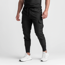 Stretchstoff Joggerhose Mit Taschen -  Francis – Schwarz