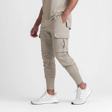 Stretchstoff Joggerhose Mit Taschen -  Francis – Khaki