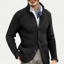 Strickjacke mit Struktur für Eleganten Look – Schwarz