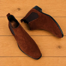 Andrus - Lässige Chelsea Stiefel – Braun