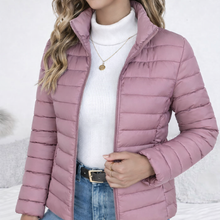 Valeria | Leichte Steppjacke mit zeitloser Eleganz – Pflaume