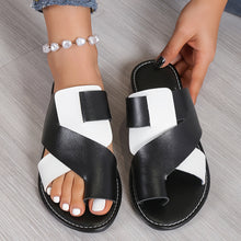 SummerEase™ – Stilvolle Damen Sandalen aus weichem Kunstleder – Schwarz