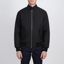 Taillierte Harrington-Jacke - Devin – Schwarz