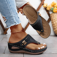 Wendy | Orthopädische Komfortsandale für den Sommer – Schwarz