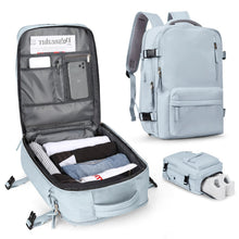 Travex | Multifunktionaler Rucksack für Damen Reisen – Hellblau