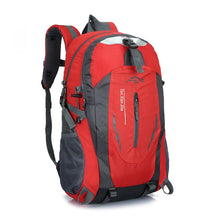 Trekvance | Ergonomischer Outdoor Rucksack für Reisen – Rot