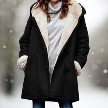 ISABELLA  - Fleece-Wildlederjacke – Schwarz