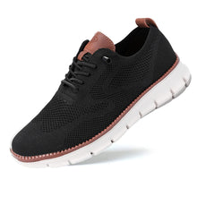 Herren Freizeitschuhe | Ultra-bequem & Atmungsaktiv | Flexible Laufsohle – Schwarz