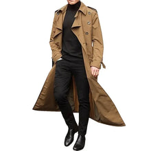 Niba | Lässiger modischer Herren Trenchcoat – Khaki