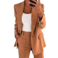 Charlotte - Blazer-Set mit Jacke und Hose – Khaki