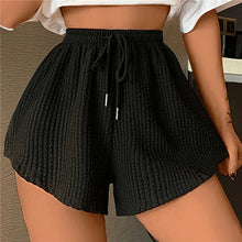 Sophia - Lässige & Weite Damenshorts – Schwarz