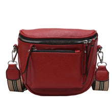 Damen Umhängetasche – Praktische Crossbody Schultertasche für den Alltag – Rot
