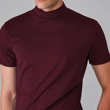 El Bryan - Shirt Stilvoll Eng Bequem Lässig – Bordeaux