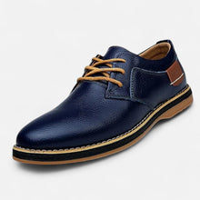 Aritro - Elegante Handgefertigte Leder Schuhe – Blau