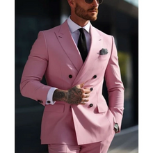 Herren Formell Anzug | Zweiteiliges – Rosa