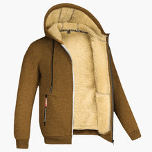 Kapuzen Winterjacke für Herren – Braun