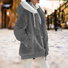 Clayton | Die bequemste Winter-Plüsch-Kapuzenjacke – Hellgrau