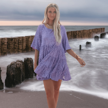 Bilhah - Das beste elegante funkelnde Partykleid – Lavendel