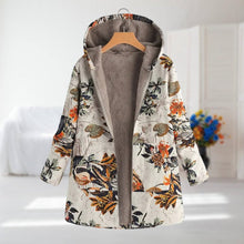 Norlina | Eleganter Blumenmantel – Beige